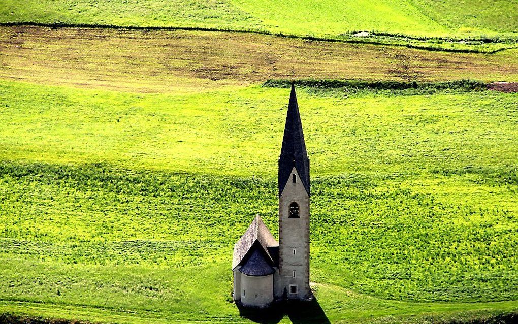 Een rooms-katholieke kerk in Kals am Grossglockner. Foto Siddharthya, Wikimedia