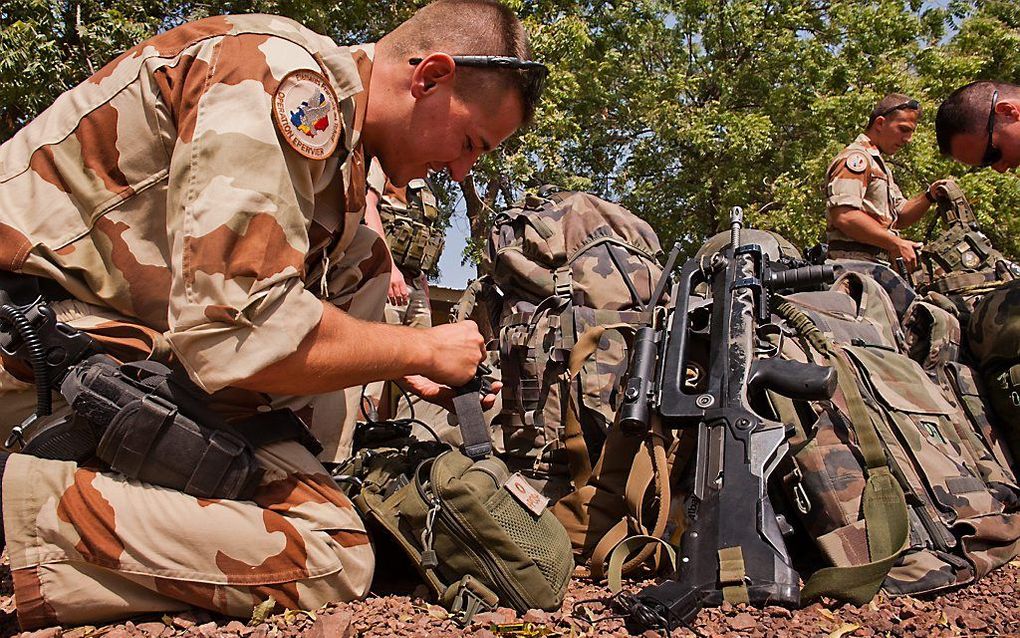 Franse troepen op weg naar Mali. Foto EPA