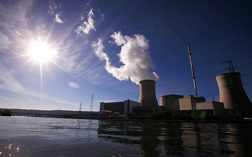 Kerncentrale Tihange in België.  Foto EPA