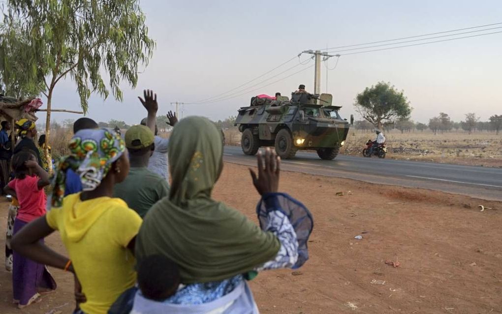 Franse grondtroepen in Mali. Foto AFP