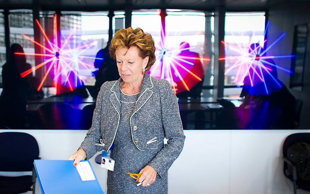 Europees commissaris Neelie Kroes.  Foto ANP