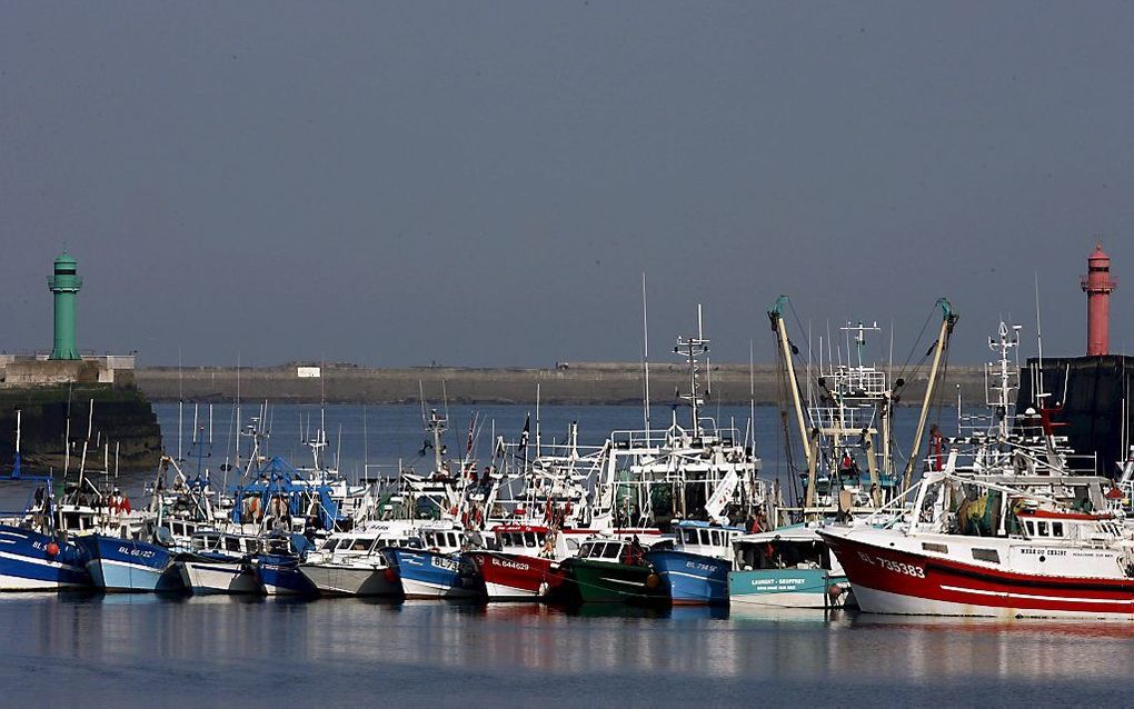 De Franse havenplaats Boulogne-sur-Mer. Foto EPA