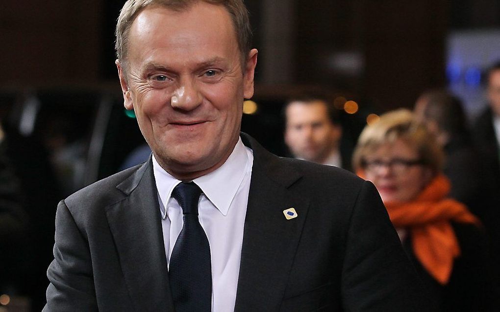 De Poolse minister-president Donald Tusk. Foto EPA