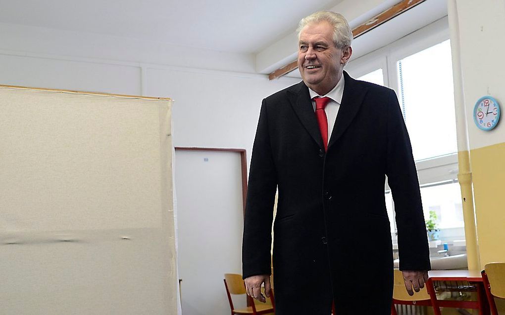 Milos Zeman. Foto EPA