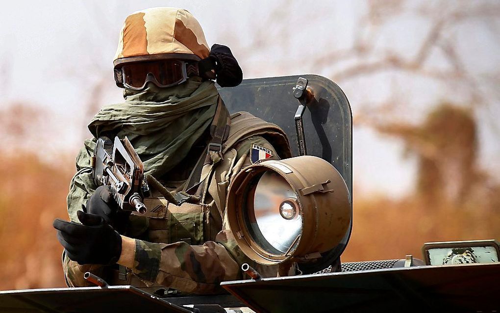 Franse militair in Mali. Foto EPA