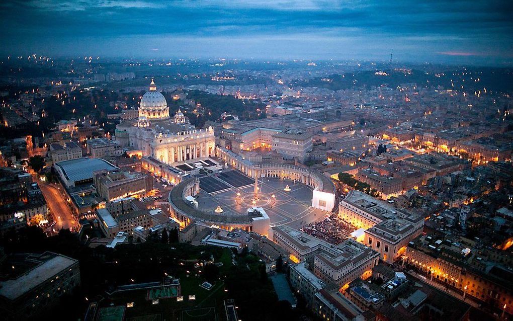 Het rooms-katholieke kerkstaatje Vaticaanstad in Rome. Foto EPA