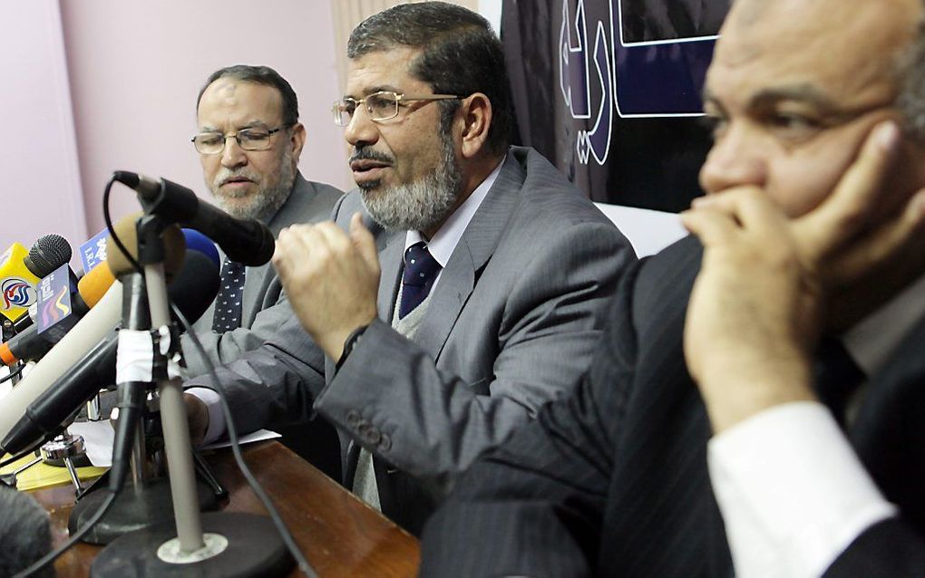 De Egyptische president Mohamed Mursi. Foto EPA