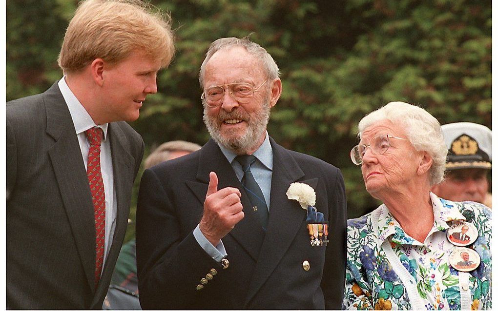 Prins Willem-Alexander, prins Bernhard en prinses Juliana. Foto ANP