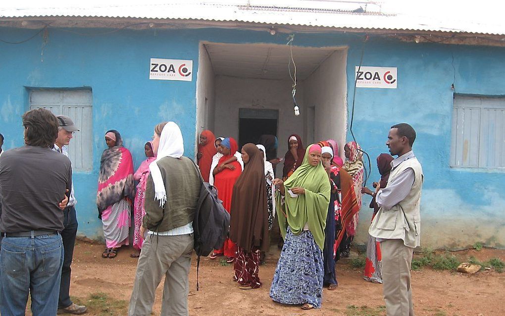 Het veldkantoor van de ZOA in Kebrebeyah (vlakbij Jijiga, Somali-region, Ethiopië). Foto ZOA