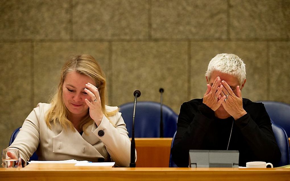 Schultz (l.) en Mansveld. Foto ANP