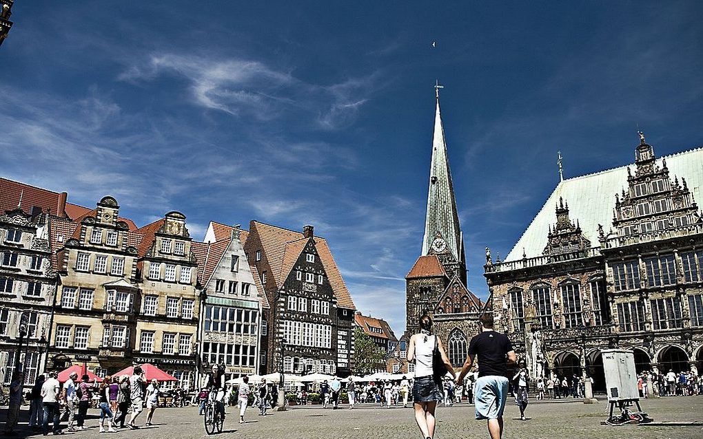 Stadscentrum van Bremen. Foto Sudeep Nethra, Wikimedia