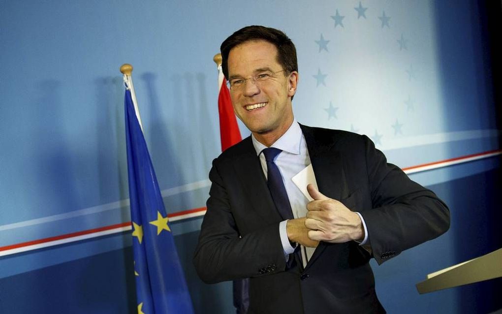 Rutte. Foto ANP