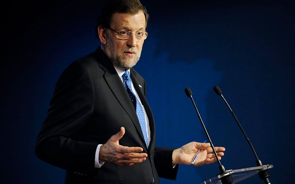 Rajoy. beeld EPA