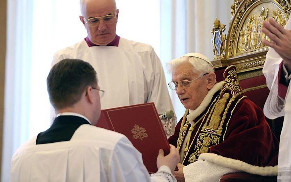 Paus Benedictus XVI. Foto EPA