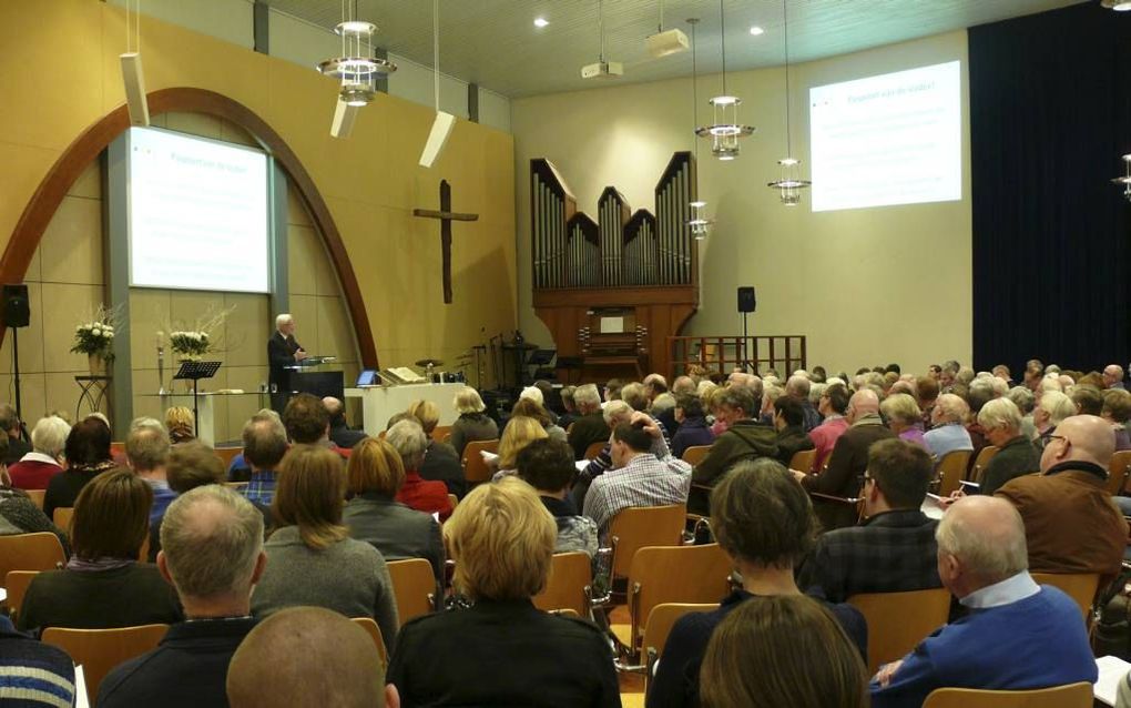 De tweede aflevering van de cursus Nieuwe Testament ging gisteren in Groningen van start met 220 deelnemers. Foto RD