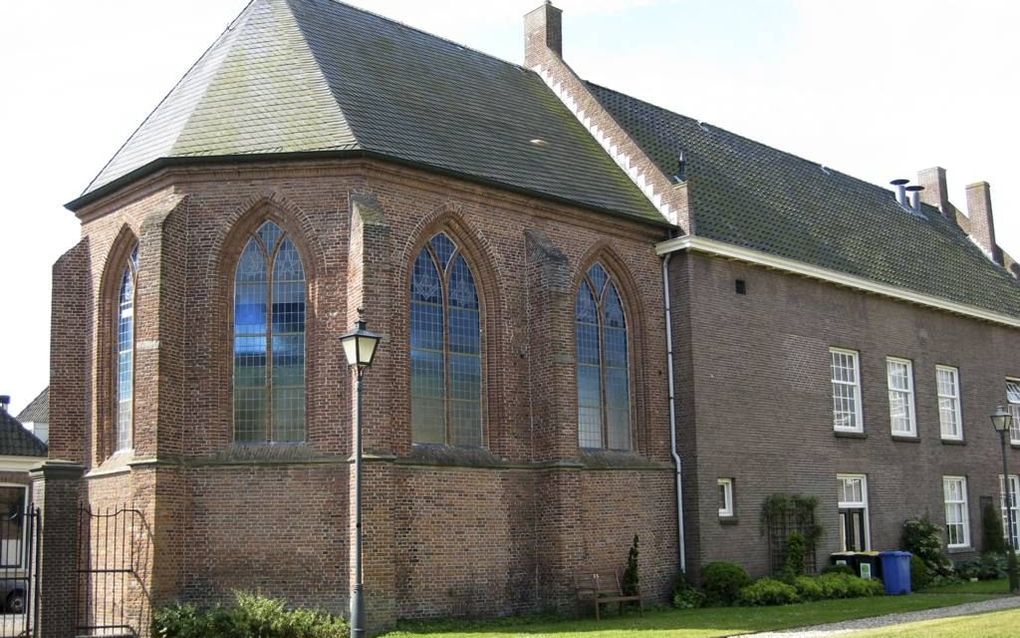 De voormalige Waalse kerk in Naarden is sinds 1937 in gebruik als mausoleum van Comenius. Foto Wikimedia