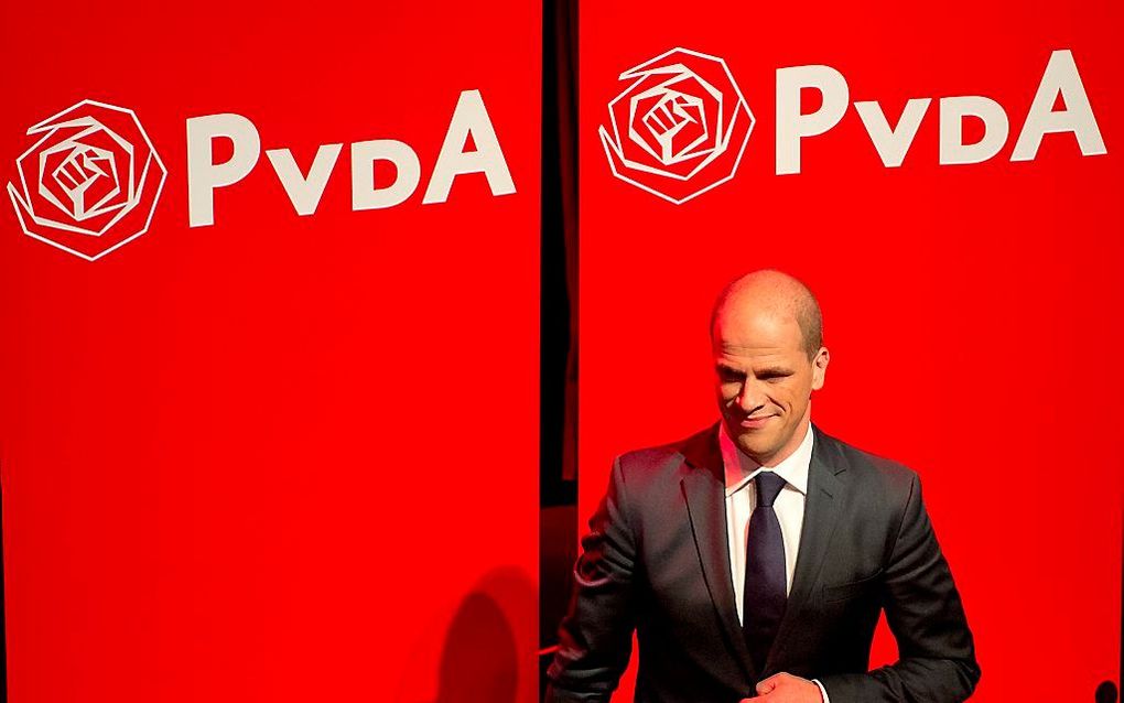 PvdA-leider Samsom. Foto EPA