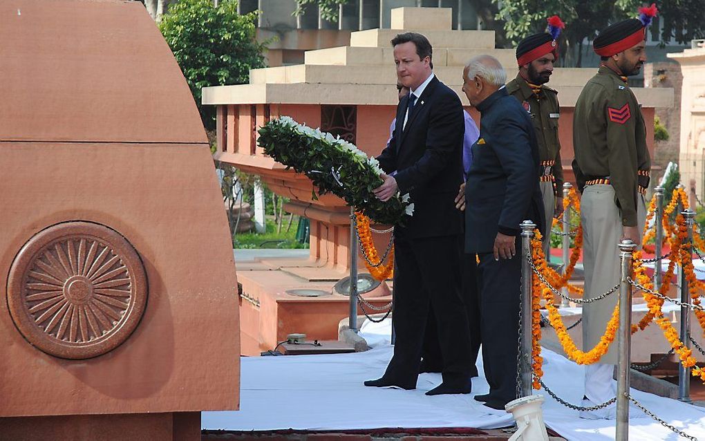 Cameron in Amritsar. Foto EPA