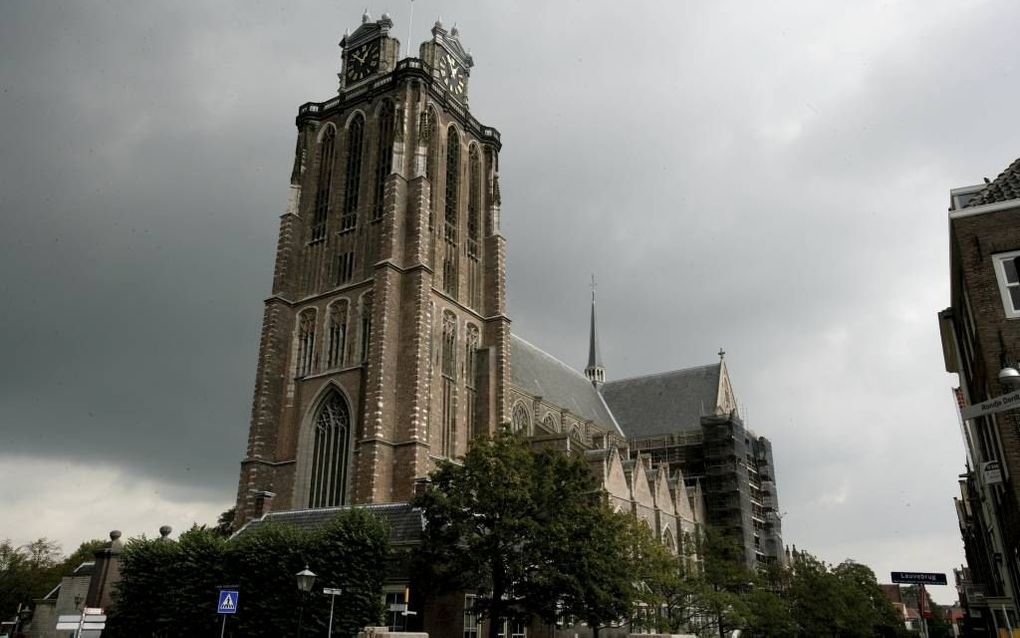 DORDRECHT  – Daags voor de inhuldiging wordt in de Grote Kerk van Dordrecht een gebedsbijeenkomst gehouden. Foto RD, Sjaak Verboom