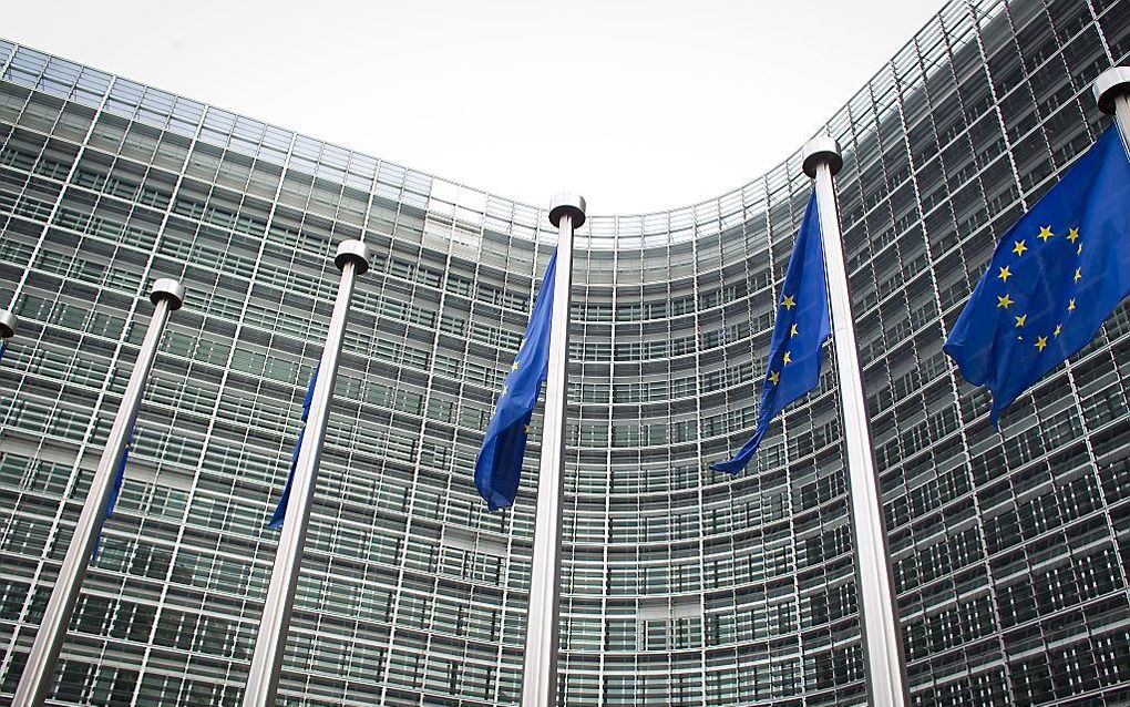 BRUSSEL - Het Berlaymontgebouw in Brussel, het hoofdkantoor van de Europese Commissie. Foto ANP