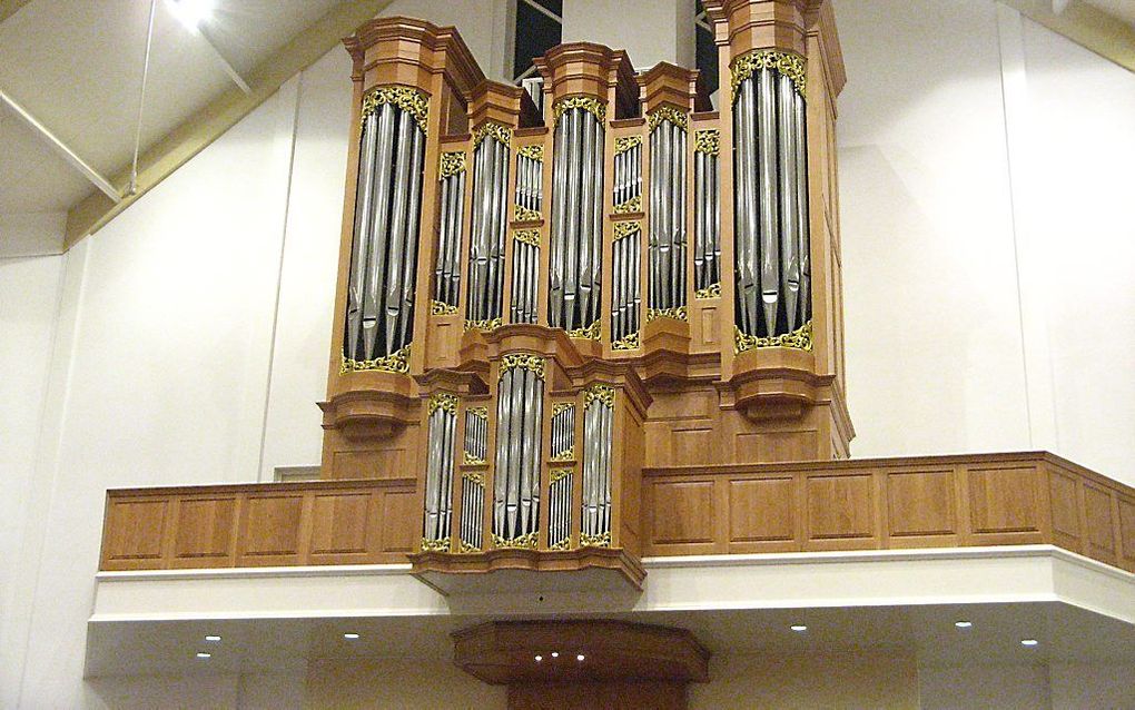 Het orgel in de hhg van Elspeet. Foto Gerrit Schouten