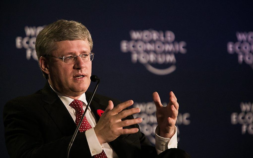 Premier Stephen Harper van Canada. Foto EPA