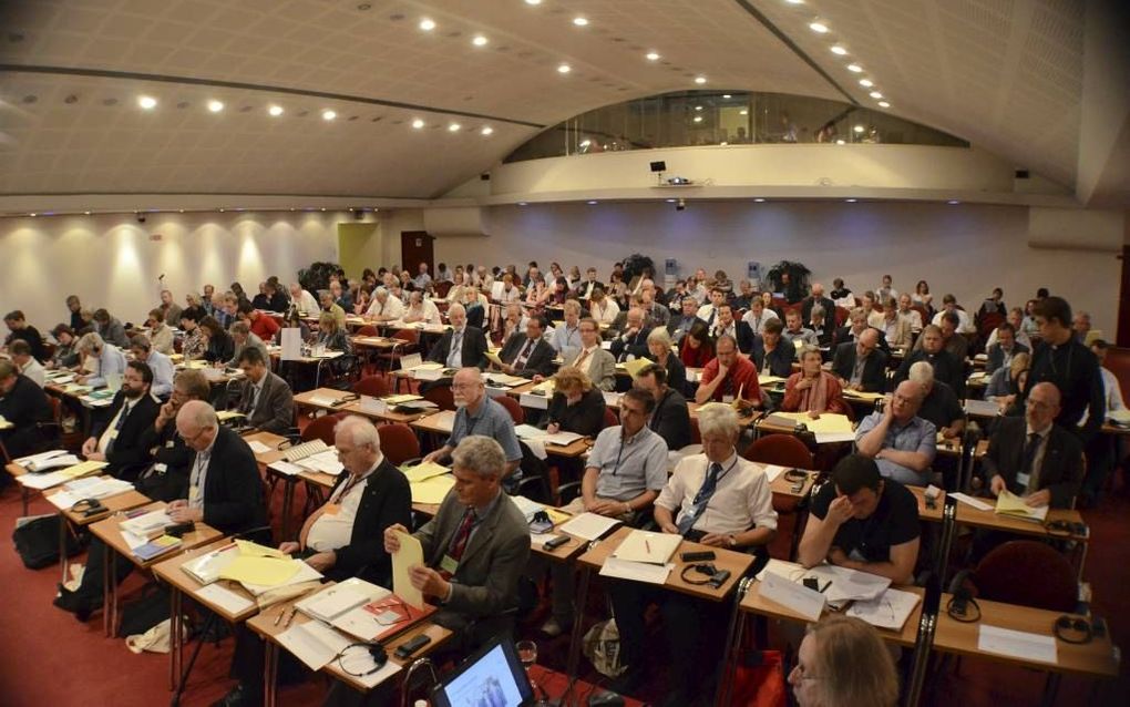 De Gemeenschap van Protestantse Kerken in Europa (CPCE) houdt regelmatig in Europa haar assemblees. Foto: de generale assemblee in Florence in 2012. De CPCE is bezig met de voorbereiding van de herdenking van het veertigjarig bestaan van de Leuenberger Ko