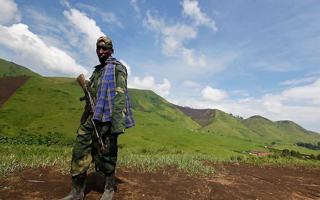 Rebellen in Congo. Foto EPA