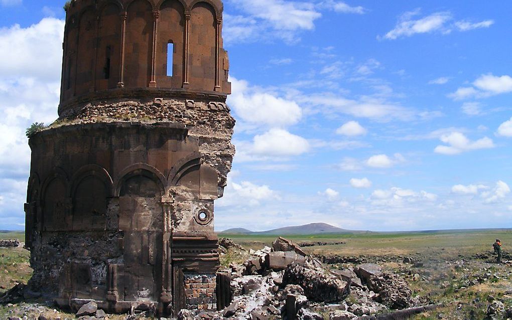 Resten van een kerk in Turkije. Foto Wikimedia