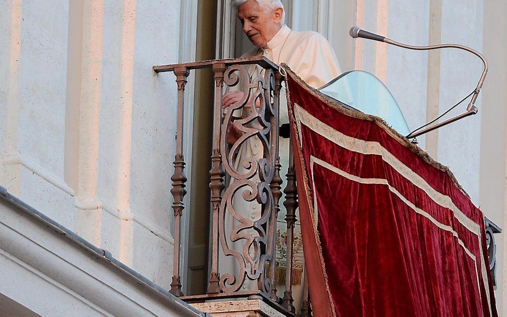 Paus Benedictus is vanaf 20.00 officieel geen paus meer. Foto EPA