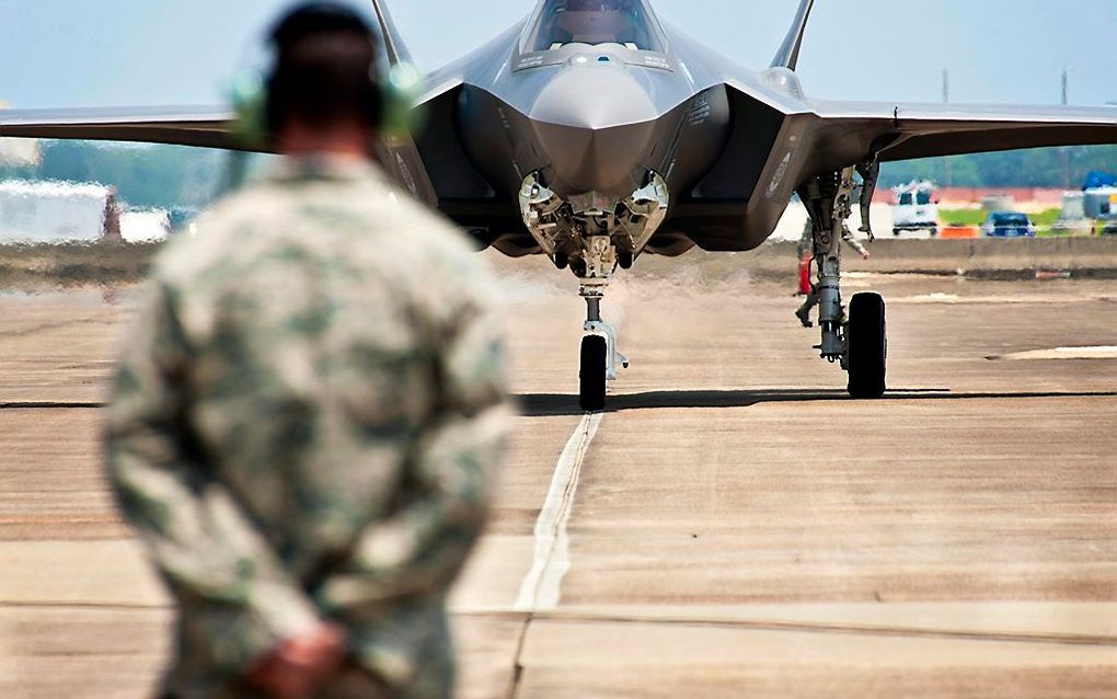 F35 JSF-straaljager. Foto EPA