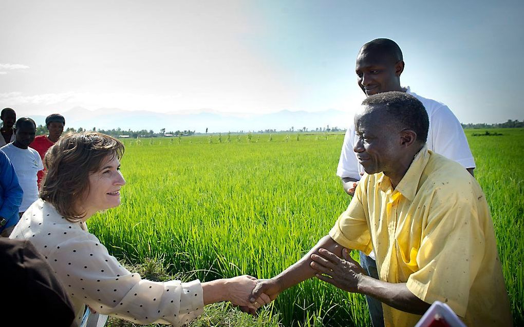 Minister Lilianne Ploumen (PvdA) van Buitenlandse Handel en Ontwikkelingssamenwerking. Foto ANP