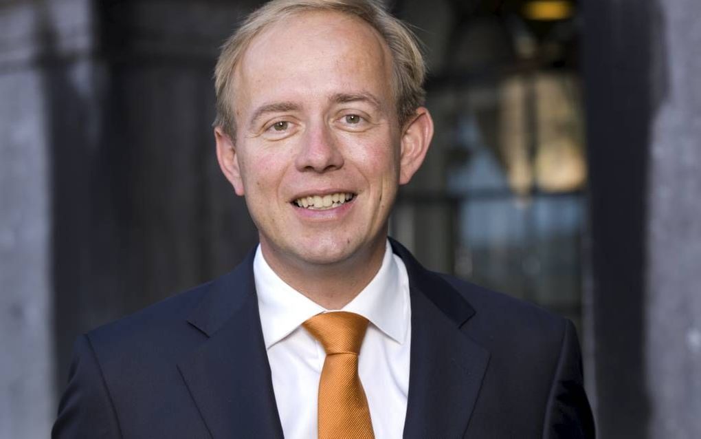 Van der Staaij (SGP). Foto ANP