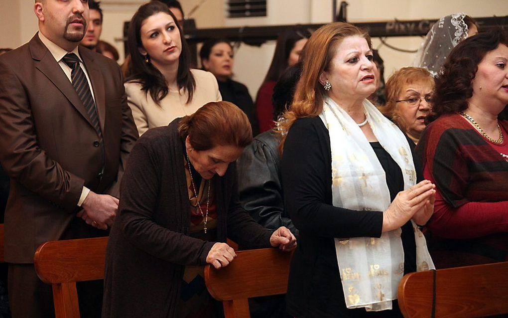 Iraakse christenen in Bagdad. Foto EPA