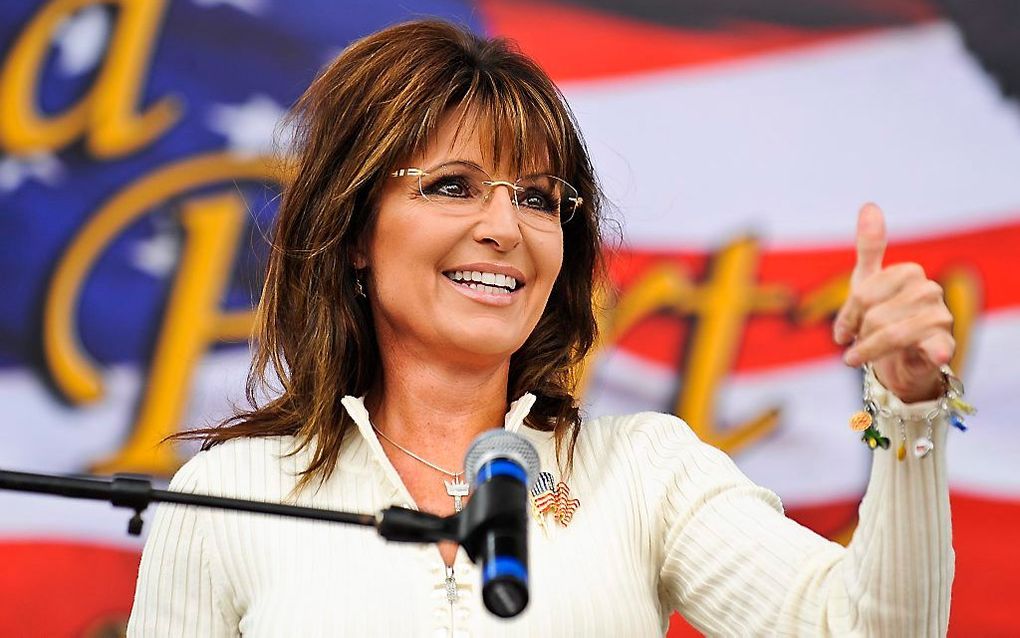 De Amerikaanse organisatie American Atheists heeft excuses gemaakt voor het verkeerd citeren van Sarah Palin op een postercampagne. Foto EPA