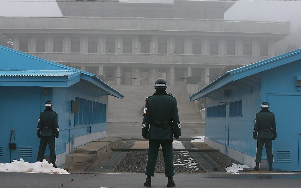 Noord-Korea heeft het niet-aanvalsverdrag met Zuid-Korea opgezegd.  Foto EPA