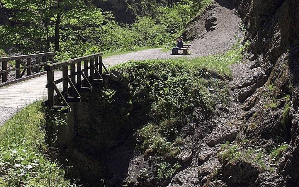 Kundler Klamm. Beeld TVB Wildschonau