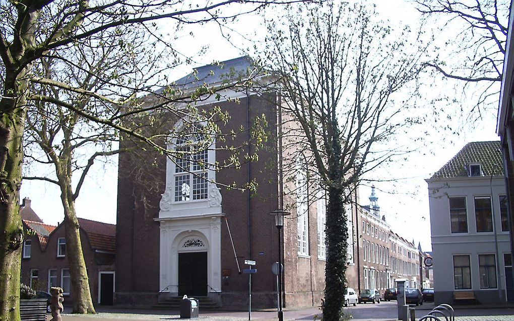 Het kerkgebouw van de evangelisch-lutherse gemeente in Middelkerk. De gemeente is begin deze maand opgeheven. Foto Chris06, Wikimedia