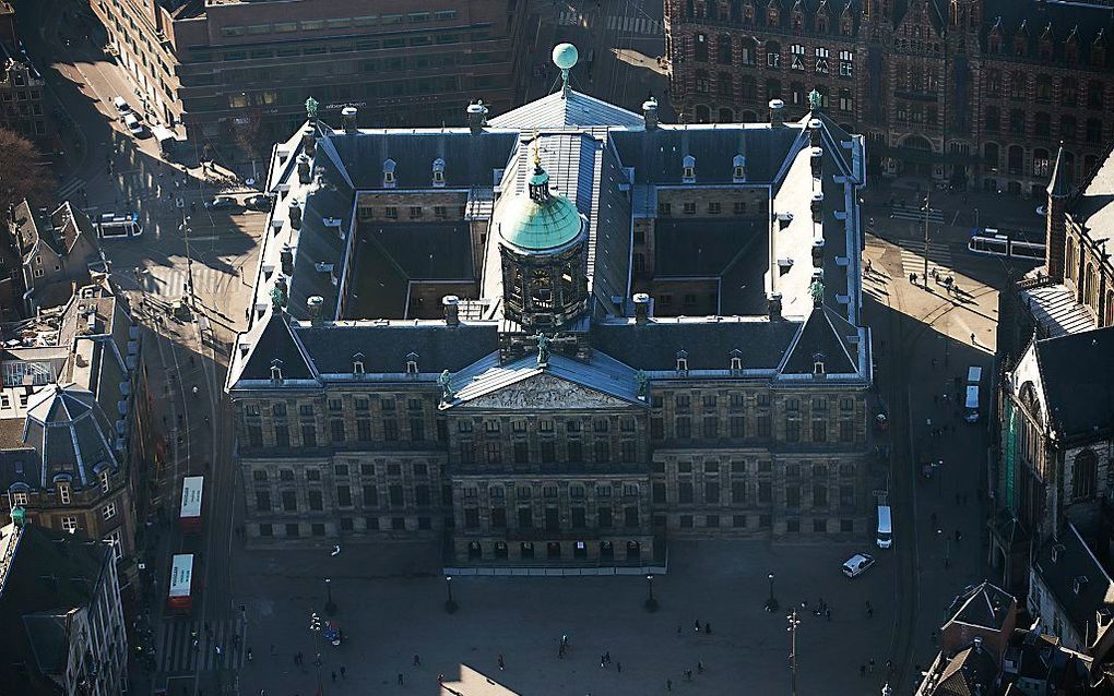 Het Paleis op de Dam.   Foto ANP