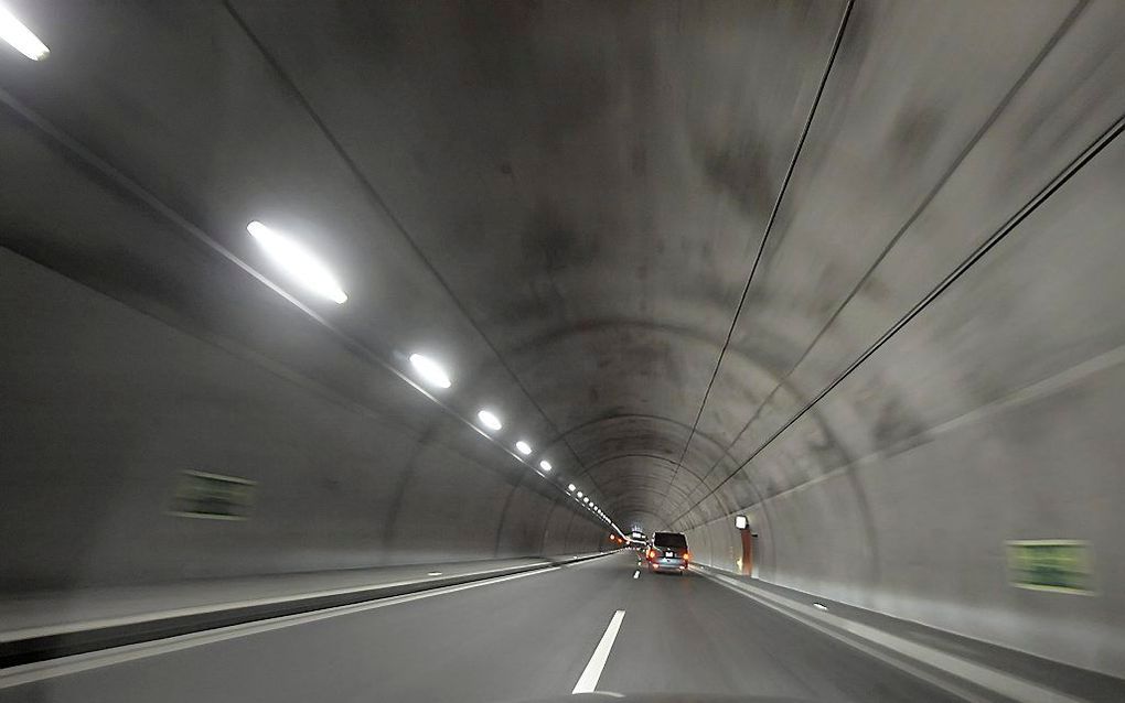 Sierretunnel.   Foto ANP