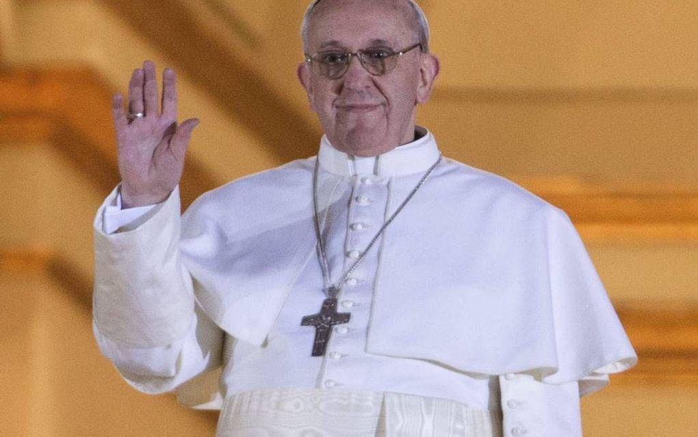 De nieuwe paus Franciscus. Foto EPA