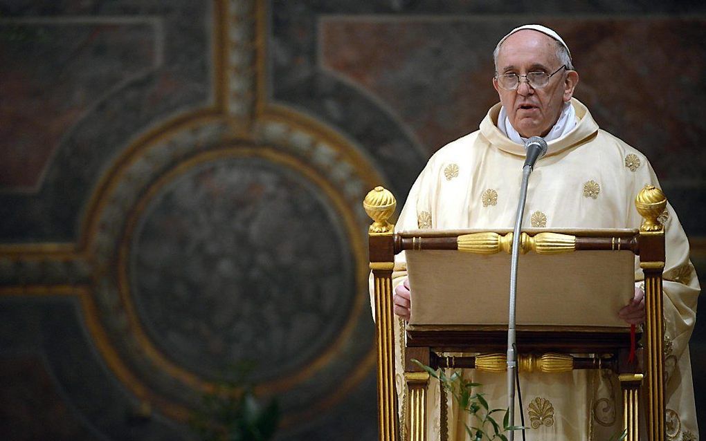 Paus Franciscus. Foto EPA