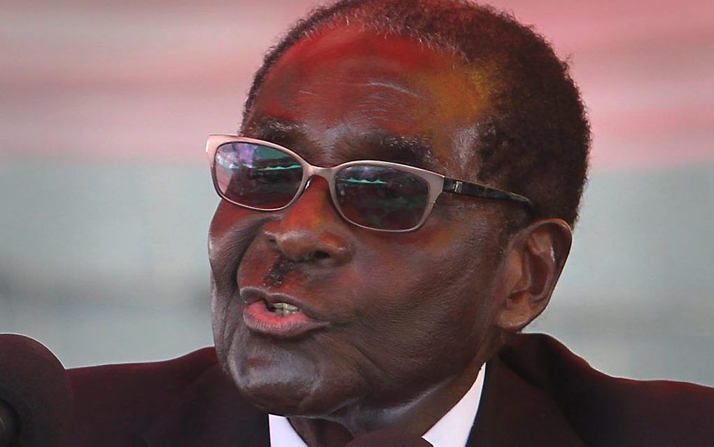 President van Zimbabwe Robert Mugabe. Foto EPA