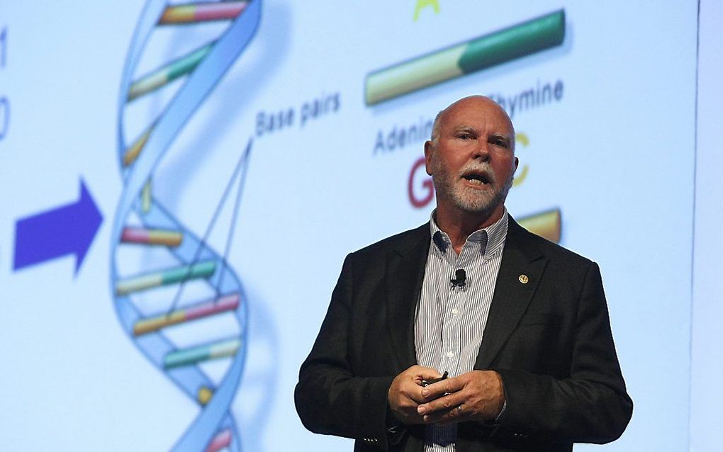 De Amerikaanse bioloog Craig Venter zegt dat hij vrijwel zeker in staat is kunstmatig leven te maken. Foto EPA