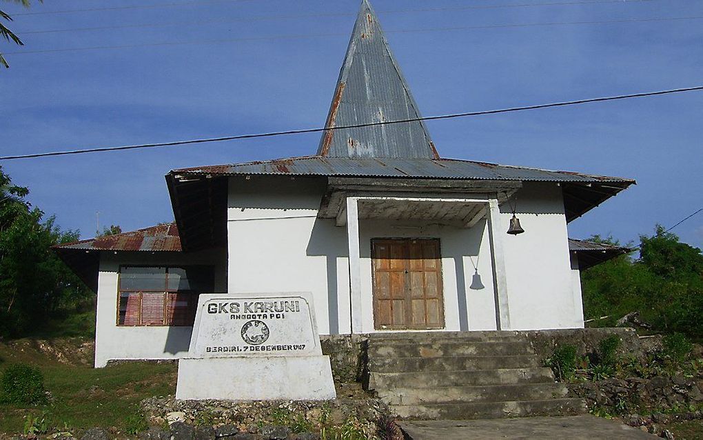 Een kerk in Indonesië verwacht omrust om een eis tot kerksluiting. Foto: een kerk in Indonesië. De kerk op de foto is niet de kerk waar het om gaat in het artikel. Foto Wybe, Wikimedia