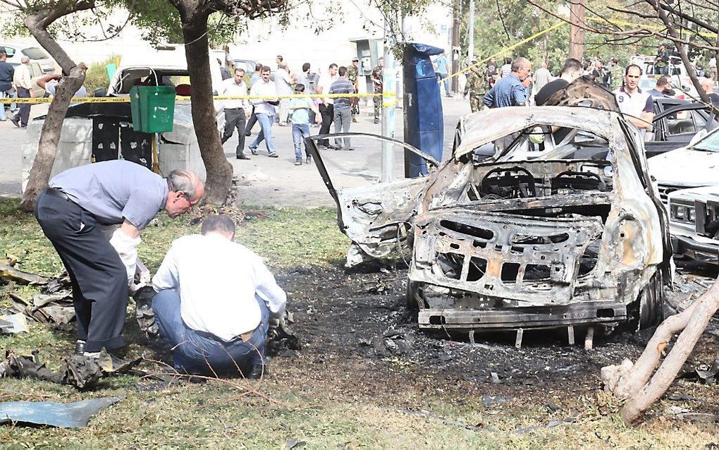 Syrische christenen vormen voor een toenemend aantal gewelddadige, vaak criminele groepen een speciaal doelwit. Foto EPA