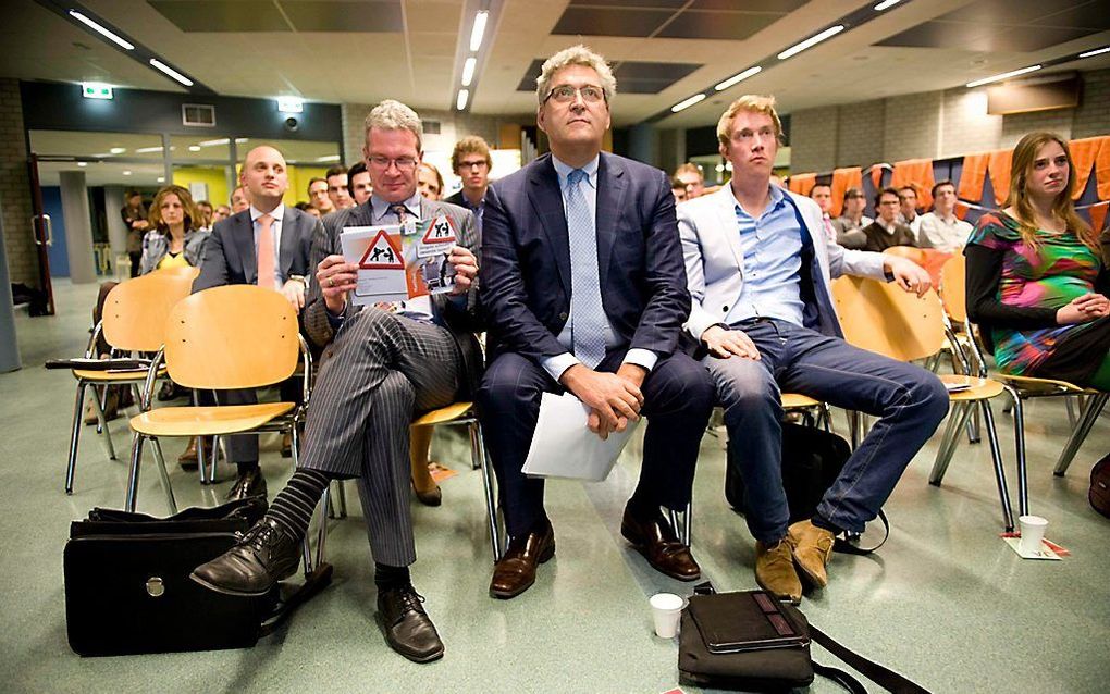 Henk Krol van ouderenpartij 50Plus. Foto Cees van der Wal