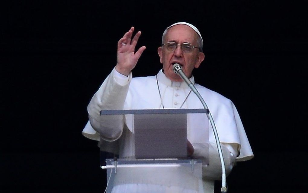 Paus Franciscus.   Foto EPA