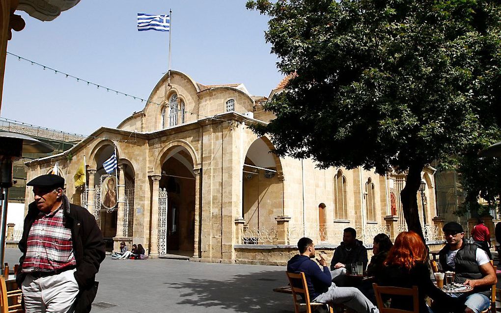 Een kerk in Nicosia, Cyprus. Foto EPA