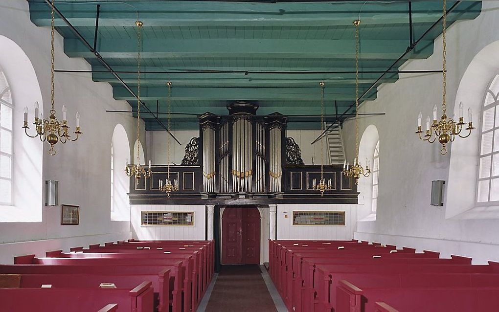 Het orgel in Meedhuizen. Foto Wikimedia